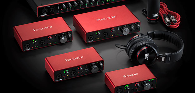 Nowe interfejsy Focusrite Scarlett 3-ciej generacji