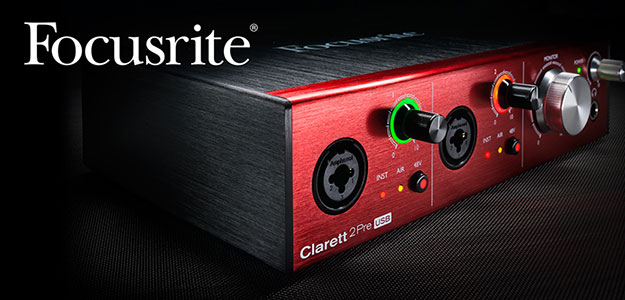 NAMM'18: Focusrite Clarett 2Pre USB - Nowy interfejs USB Type-C