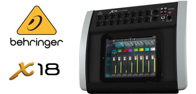 Premiera cyfrowego miksera X18 od firmy Behringer