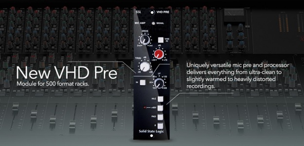 NAMM 2015: Solid State Logic prezentuje preamp VHD Pre 500