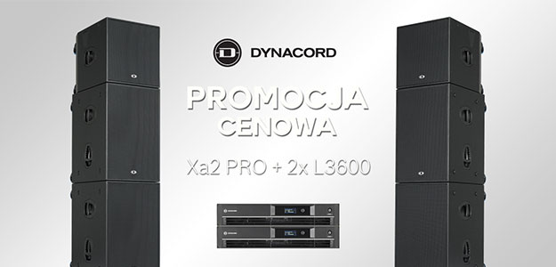 Dynacord obniża cenę zestawów głośnikowych XA2-PRO