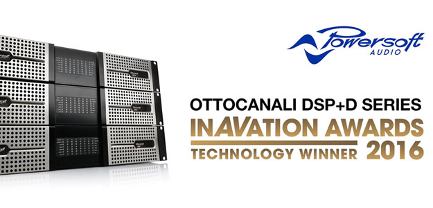 Powersoft Ottocanali DSP+D z wyróżnieniem InAVation Awards 2016