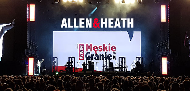 Allen &amp; Heath dLive na froncie Męskiego Grania
