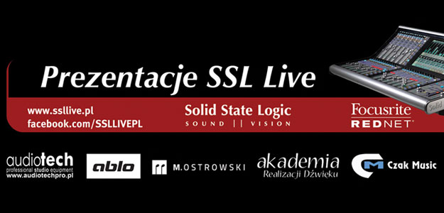 SZKOLENIA: Konsoleta SSL L500 i system Focusrite RedNet