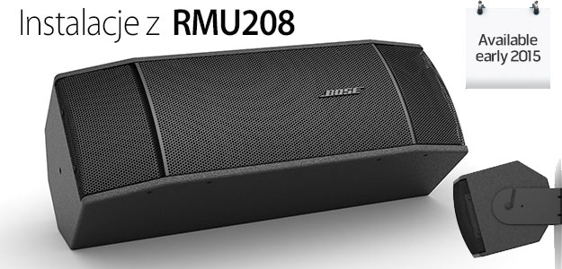 BOSE rozszerza serię głośników instalacyjnych RoomMatch Utility