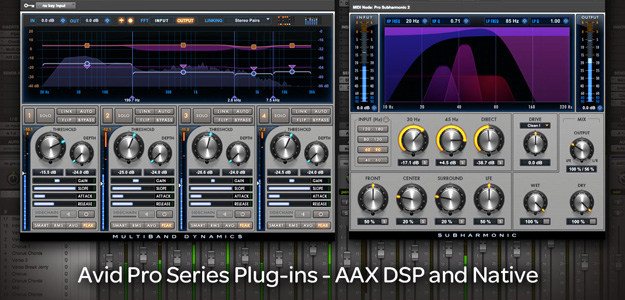 Avid prezentuje pluginy Pro Multiband Dynamics i Pro Subharmonic