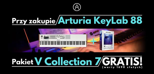 Arturia V Collection 7 gratis przy zakupie kontrolera KeyLab 88