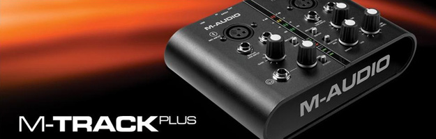 Interfejsy M-audio M-Track Plus dostępne już od 655 PLN!