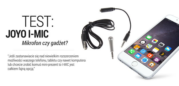 Mikrofon czy gadżet? Test mikrofonu JOYO I-MIC w Infomusic.pl