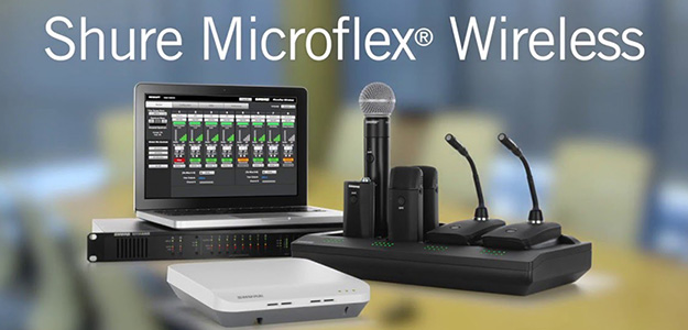 Shure Microflex Wireless - Korporacyjne systemy mikrofonowe 