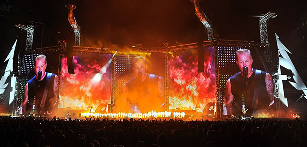 Metallica w amerykańskiej trasie z Meyer Sound LEO
