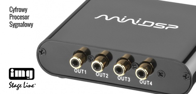 IMG Stage Line MDSP-24: Cyfrowy procesor sygnału do domowego audio