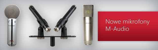 NAMM2013: Trzy nowe mikrofony od M-Audio!