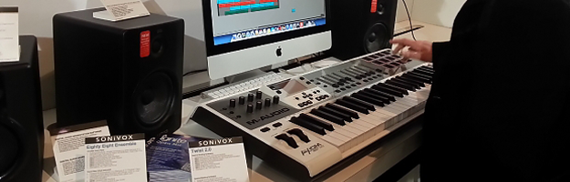 Nowe kontrolery M-Audio Axiom AIR na targach Musikmesse 2013