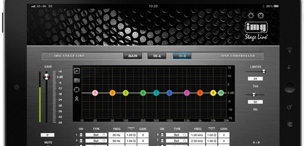 IMG Stage Line: aplikacja kontrolna do systemów MEGA-DSP