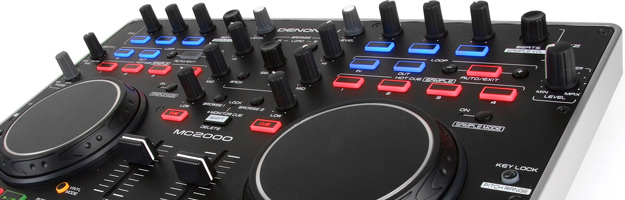 TEST kontrolera Denon MC2000