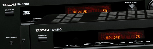 Odbiorniki TASCAM PA-R100 i PA-R200