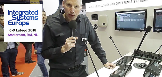 ISE'18: Shure MXCW - nowy system konferencyjny [VIDEO]