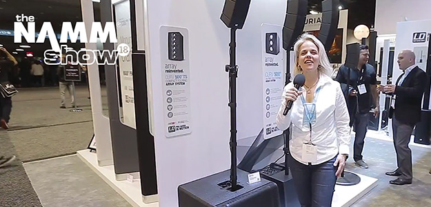 NAMM'18: LD Systems CURV 500 TS - mobilny system liniowy