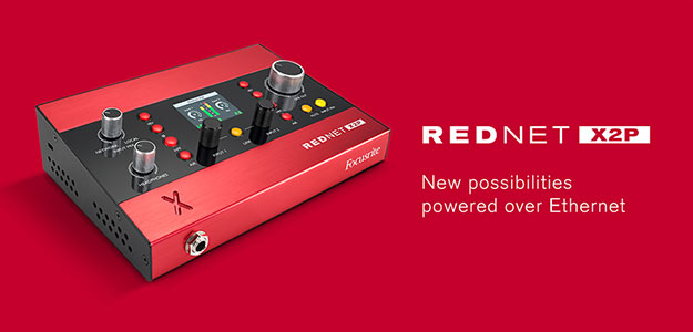 RedNet X2P - Kompaktowy interfejs Dante od Focusrite