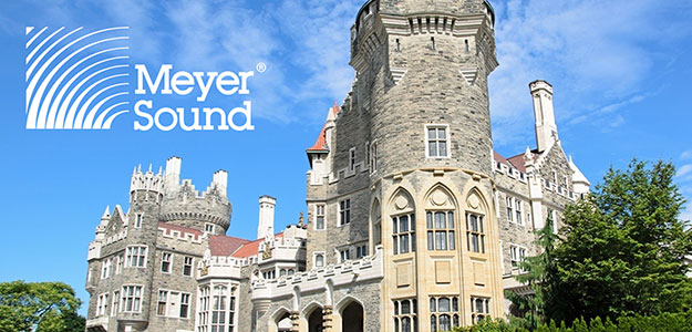 Nowatorski Meyer Sound IntelligentDC hitem zamku Casa Loma w Toronto