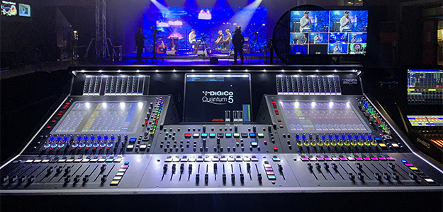 Pierwsza w Europie DiGiCo Quantum 5 w riderze Shadok AV