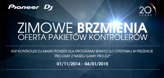 Zimowe Brzmienia Pioneer DJ - Kup kontroler i otrzymaj prezent