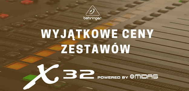 Wrześniowa promocja na zestawy Behringer X32