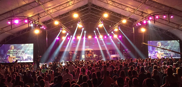 MUSE 210LA - Aktywny system liniowy FBT na festiwalu CampFest 2015
