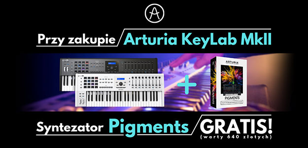 Arturia KeyLab MkII teraz z syntezatorem Pigments gratis