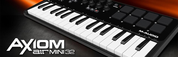 Axiom AIR Mini 32 &amp; Ignite - klawiatura i DAW od M-audio