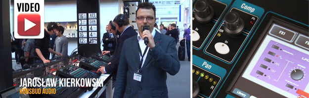 Allen & Heath Qu-16 pokazany we Frankfurcie