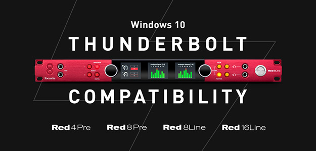 Focusrite udostępnił nową wersję sterowników dla interfejsów Red