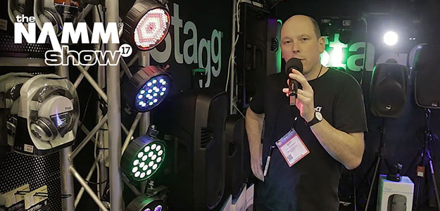 NAMM2017: Nowości oświetleniowe Stagg [VIDEO]