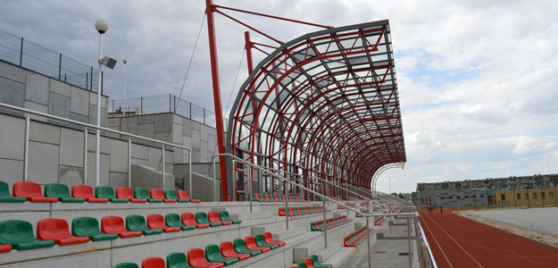 Zrealizowane instalacje: Stadion Sportowy w Barcinie