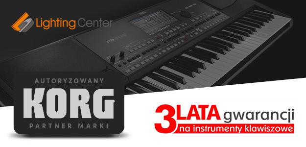 Lighting Center autoryzowanym partnerem marki KORG 