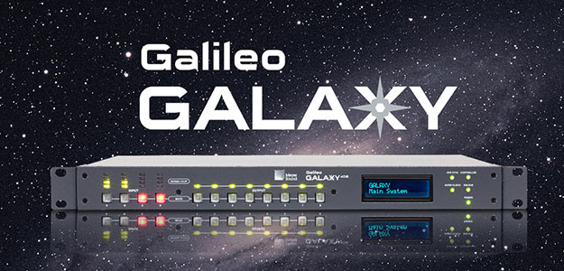 Meyer Sound Galilego GALAXY z certyfikatem Milan z Avnu Alliance