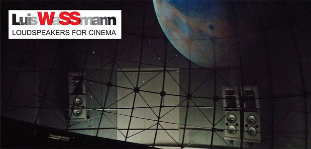 Planetarium wyposażone w nagłośnienie Luis Wassmann