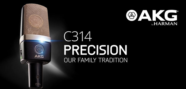 AKG C314 - Mikrofon pojemnościowy polecany przez Voytka Kochanka