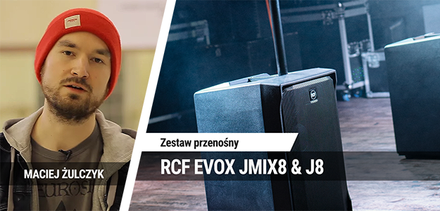 Zestaw głośnikowy RCF EVOX JMIX8 &amp; J8