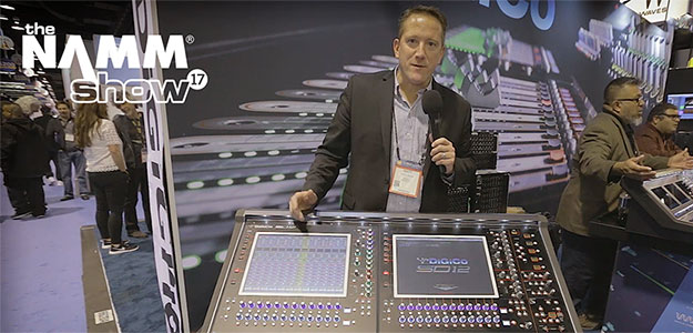NAMM2017: SD12 - Najnowsza konsoleta DiGiCo [VIDEO]