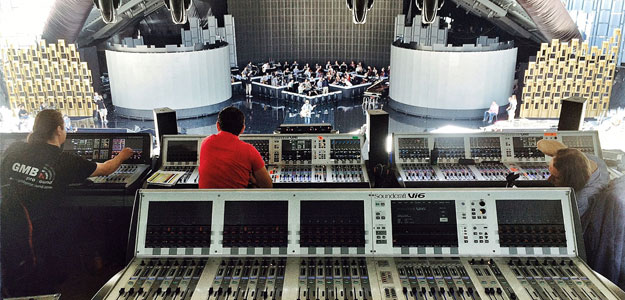 Festiwal Piosenki Polskiej w Opolu zrealizowany na konsoletach Soundcraft Vi