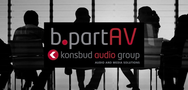 Konsbud Audio wprowadza nowy brand b.partAV dedykowany branży ProAV 