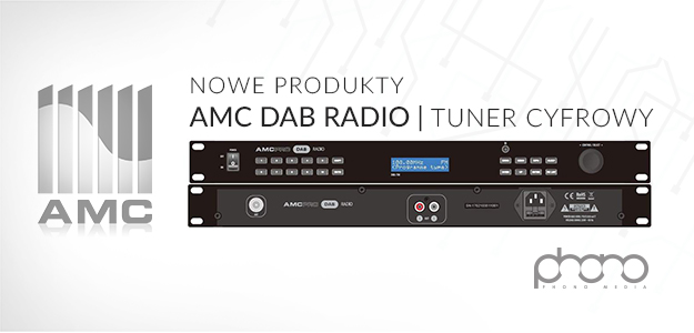 AMC DAB RADIO - cyfrowy  odtwarzacz z DAB i tunerem FM