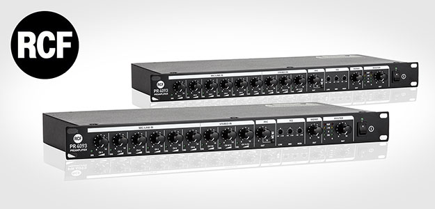 PR 4093 - Miksujący przedwzmacniacz mikrofonowy od RCF