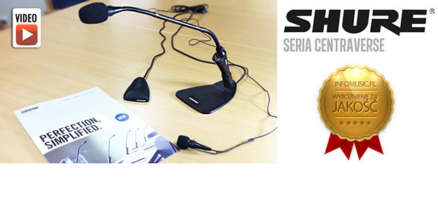 Shure Centraverse - mikrofony instalacyjne nowej generacji