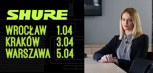 Shure Microflex Complete Roadshow - nowy cykl spotkań z najnowszą technologią.