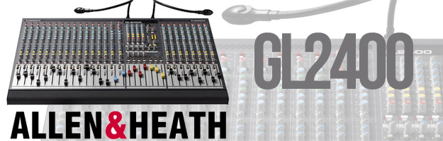 TEST Analogowej konsoli estradowej Allen &amp; Heath GL2400