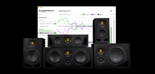 narzędzie do kalibracji monitorów studyjnych ADAM Audio