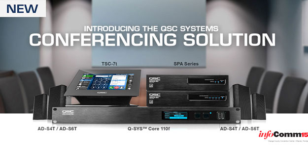 QSC przedstawia procesor sieciowy Q-SYS Core 110f